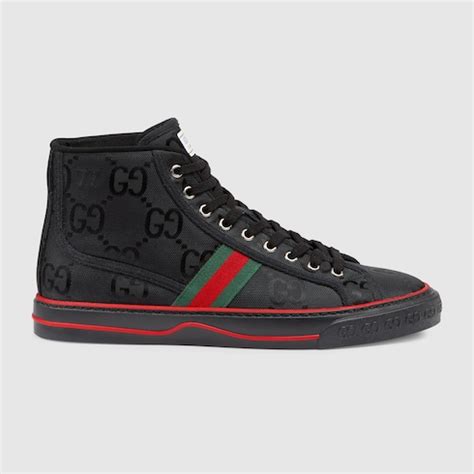 sport shoes 1074 black gucci|Gucci knit sneakers.